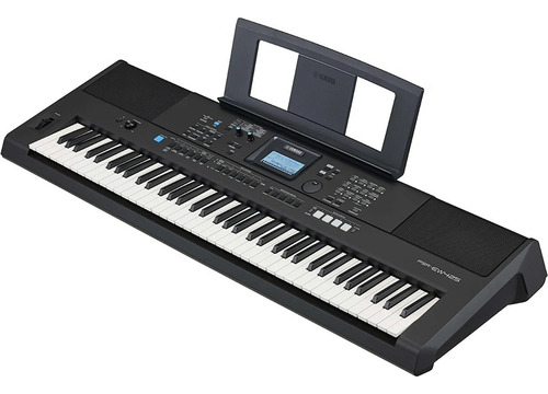Teclado Yamaha 76 Teclas Psr-ew425 C/ Adaptador De Corriente Color Negro