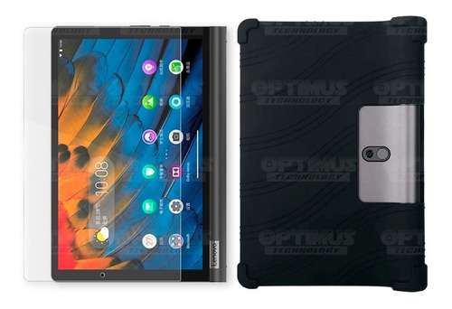 Kit Vidrio Y Estuche Tablet Lenovo Yoga Smart Tab Yt-x 705f
