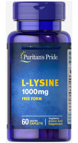 L Lisina L Lysine 1000 Mg 60 Tablet - Unidad a $672