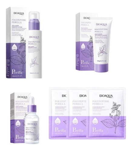 Kit Potente Antiedad Bioaqua - mL a $55