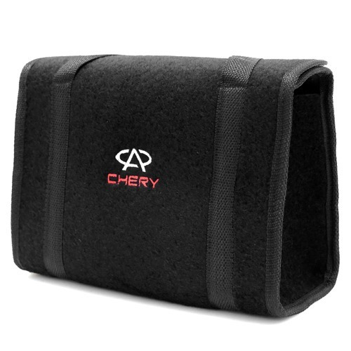 Bolsa Ferramentas Carpete Preto Chery Logo Bordado