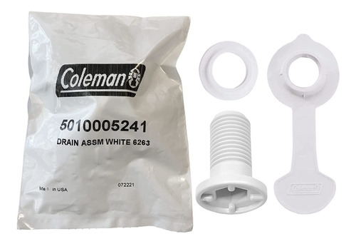 Coleman Cooler Drain Plug Montaje Para Refrigeradores Por Xt