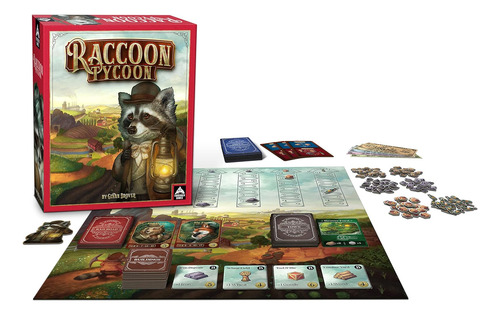 Raccoon Tycoon - Juego De Mesa De Estrategia Para Adultos...
