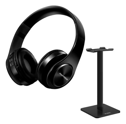 Combo Gamer Auriculares Bluetooth Amitosai Con Soporte  