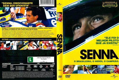 Imagem 1 de 2 de Dvd - Senna O Brasileiro, O Herói, O Campeão.