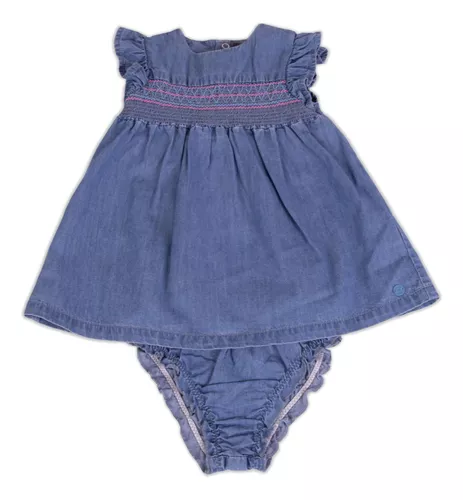 comprar Vestido Bebe Niña Denim Pillin (pvy713-23den)
