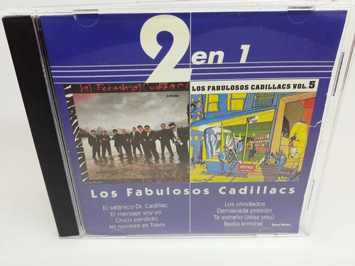Cd Los Fabulosos Cadillacs 2 En 1 El Satanico Dr. Ca / Vol.5