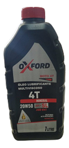 24 Oleo Oxford 4t 20w 50 - 1 L