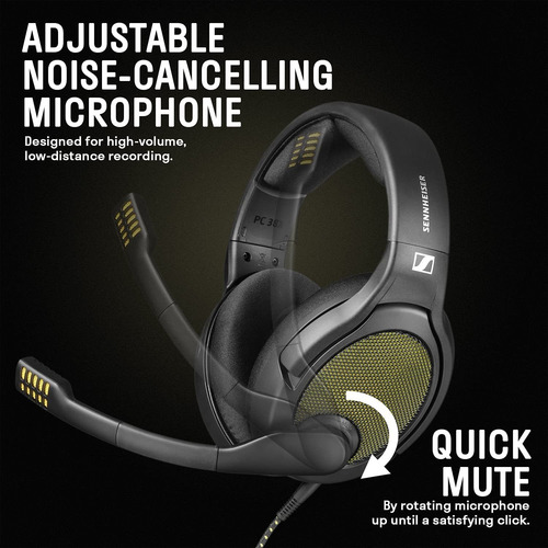Gaming Headset Microfono Drop + Senheiser Pc38x