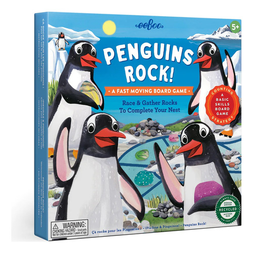 Juego De Mesa Pingüinos - Eeboo