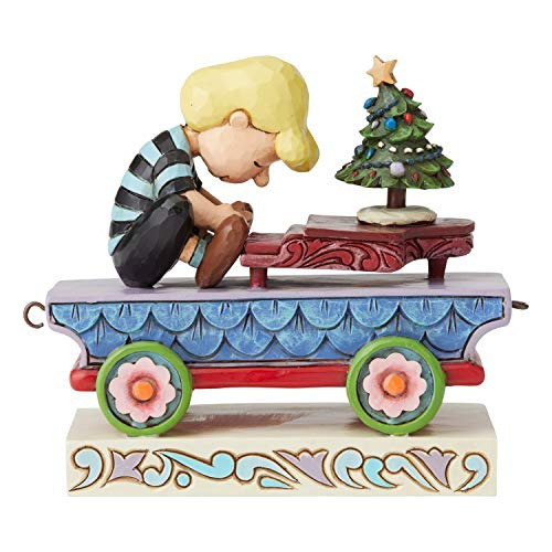 Figura De Tren Peanuts By Jim Shore Schroeder Christmas...