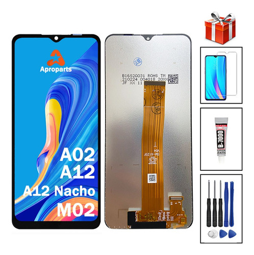Lcd Táctil Compatible Con Samsung A02/ M02/ A12/ A12 Nacho
