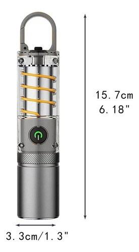 2024 Linterna Led Lámpara De Mano Impermeable Linterna De