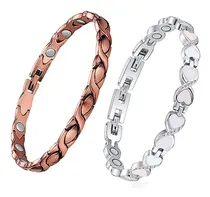 Comprar Brazaletes Magnéticos De Cobre Feraco Con Diseño Original