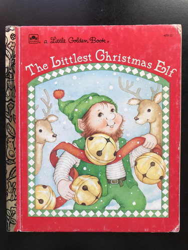 The Littlest Christmas Elf Golden Book Nancy Buss