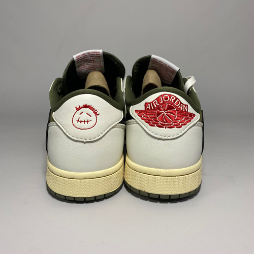 Zapatillas Nike Air Jordan 1 Low Travis Scott Reverse Olive (Usado)