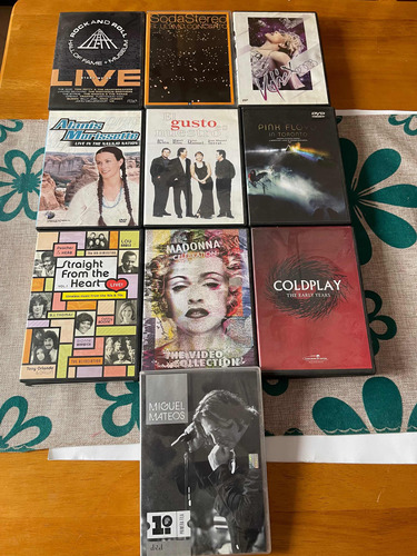 19 Dvd Musicales Antiguos. Usados.