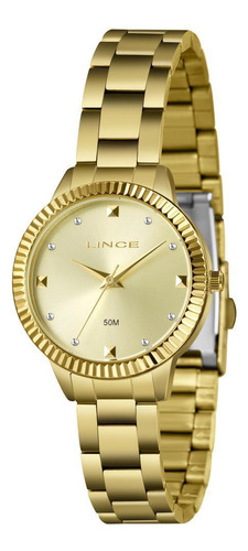 Relógio Lince Feminino Ref: Lrg4814l34 C1kx Fashion Dourado