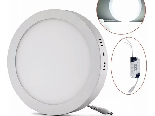 Lampara Circular 18w Led Superficial O Sobreponer
