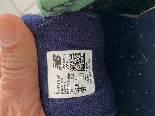 Imagem 3 de 7 de Tênis Newbalance Avatar Pouco Uso Us11 Mans 44