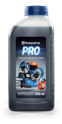 Óleo Lubrificante Husqvarna Premium Motor 2 Tempos 500ml