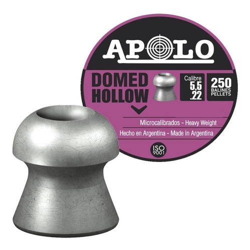 Balines Apolo Domed Hollow 5,5mm 14.3g