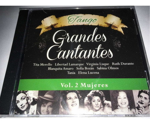 Grandes Cantantes Tango Mujeres Cd Nuevo Cerrado