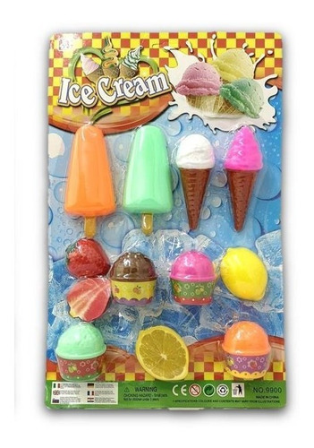 Blister Set Ice Cream Helados Jretro