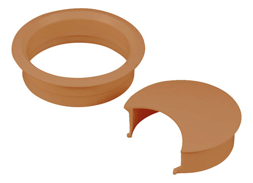 Passa Fio 59 Mm Mel Para Mesas E Bancadas 5 Un - Bigfer