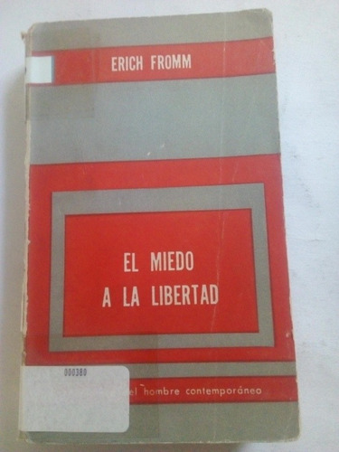 Libro Antiguo 1959 Erich Fromm El Miedo A La Libertad Paidós