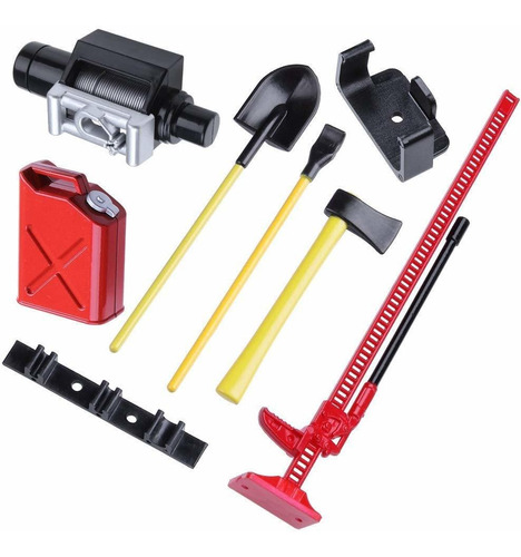 Hobbypark Mini Rc Rock Crawler Accesorios Decorativos Herram
