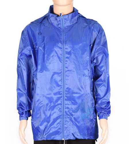 Campera Impermeable De Lluvia Con Capucha Talles Xxl Y Xxxl