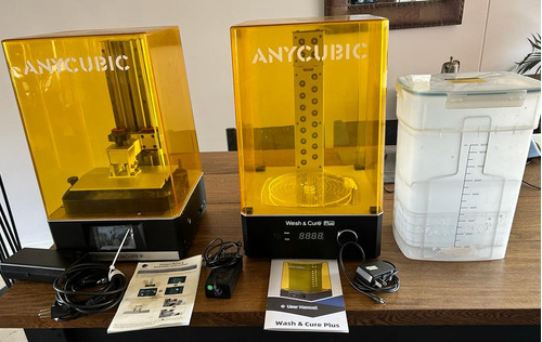 Impresora 3d Y Lavadora Curadora Anycubic 