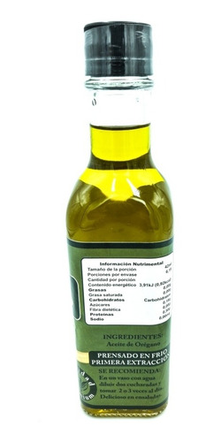 Imagen 3 de 4 de Aceite De Orégano Comestible Corporal Puro 250 Ml