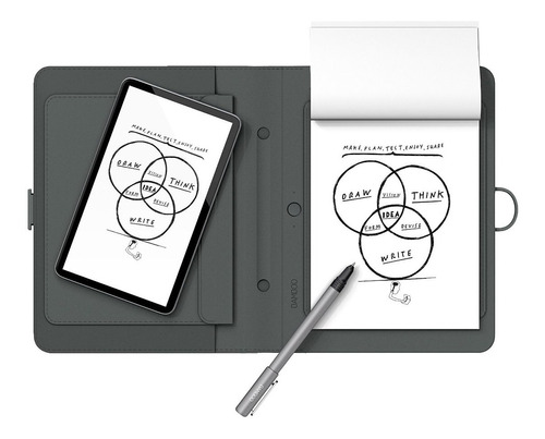 Funda Folio Protector Wacom Smart Para iPad Incluye Lápiz