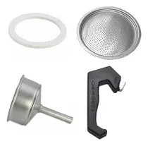 Comprar Set Repuesto Volturno Junta Embudo Filtro Manija 3 Pocillos