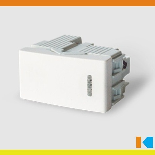 Módulo Interruptor 1 Punto - Kalop - Blanco - Kl40100 Blanco