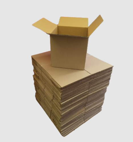  Cajas De Cartón 40x40x40 12 C / Pack 5 Cajas