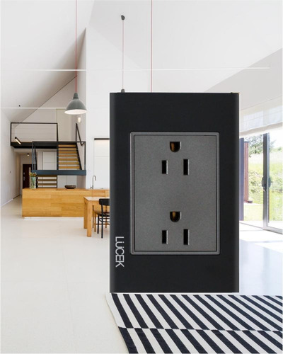 Imagen 3 de 7 de Lucek Pla Cont Duplex Cristal Negro