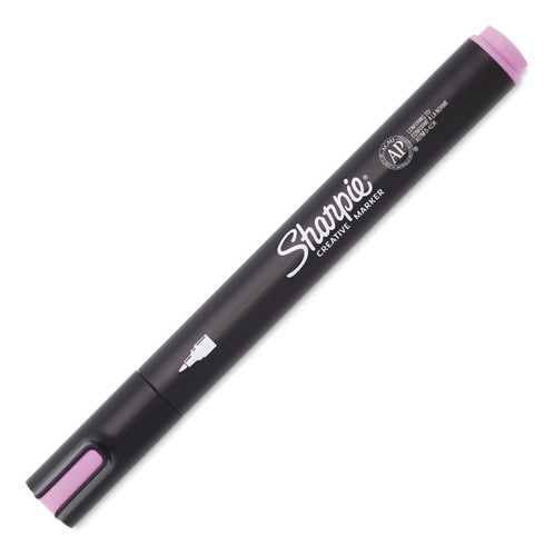 6 Marcadores De Acrílico Rosa Sharpie Punta Bala