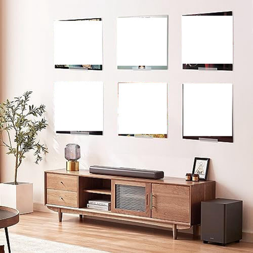 [ Soporte De Pared Para Discos De Vinilo, Paquete De 6, 4