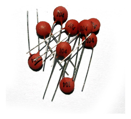 5 Paquete De 4-5 100 Pcs 100nf / 0.1uf - 5 Piezas