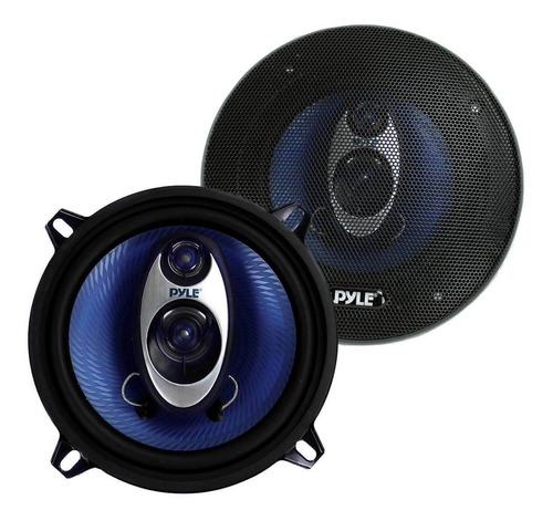 Set De 2 Altavoces Estéreo 5.25  De 200w Y 3 Vías Para