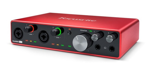 Imagem 3 de 5 de Interface De Áudio Scarlett 8i6 Geração 3 - Focusrite - Nf