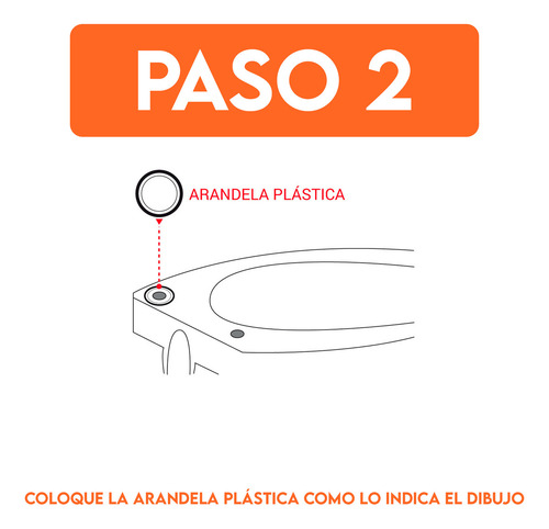 Tapa Asiento Inodoro Daccord Tau Herrajes Metálicos Blanco Blanco