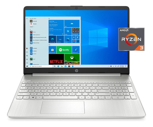 Laptop Premium Hp 15.6 En Diagonal Fhd | Amd Ryzen U | Hdmi 