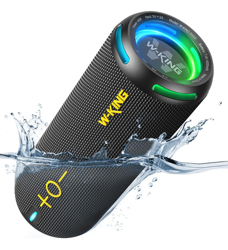 W-king Altavoces Bluetooth  Ip67 Impermeable Al Aire Lib.