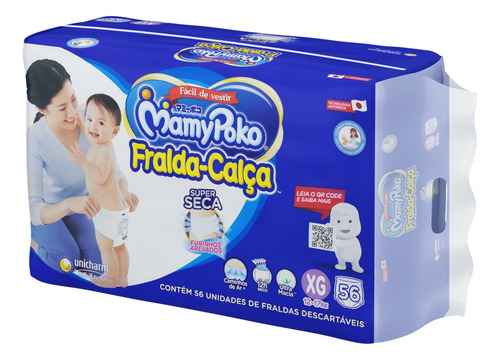 Pantalones MamyPoko Super Dry Diapers XG