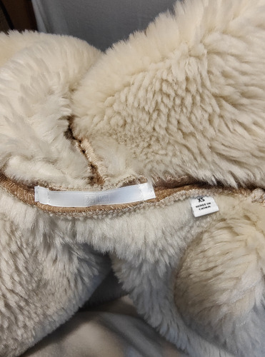 Saco Trench Uniqlo Camel / Suela Invierno Peluche Talle Xs (Usado)