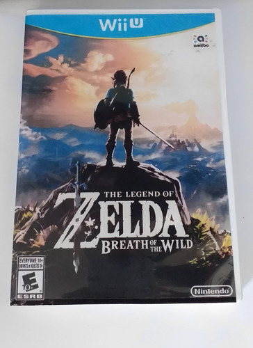 The Legend Of Zelda Breath Of The Wild Wii U Portada Custom